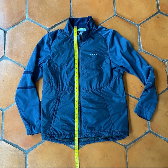 Men's FALKE Ergonomic Sport System Athletic Performance Activewear Zip Jacket L - Picture 9 of 10